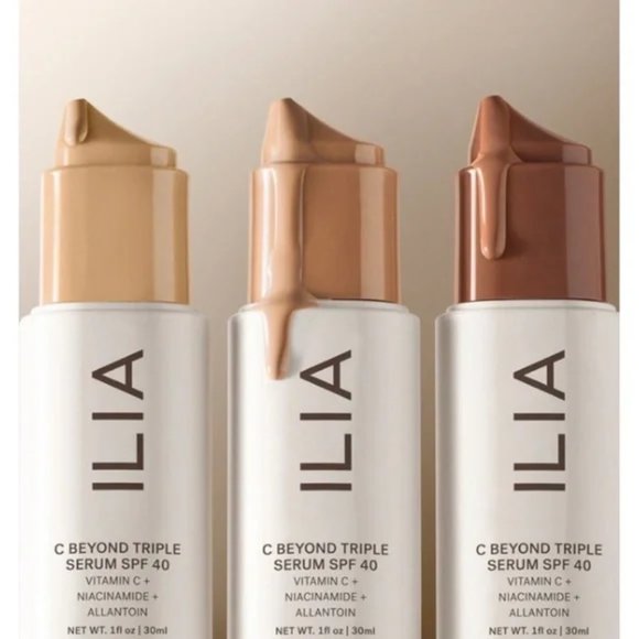 50% SALE ✅ ILIA #TONE 3 C Beyond Triple Serum SPF 40 (see note)✨ BNIB - Picture 6 of 16